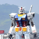 A Gundam statue in Japan